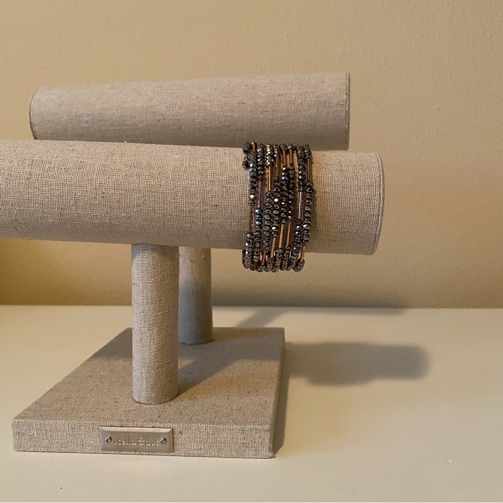 Stella and Dot Sparkly Bardot Spiral Bangle